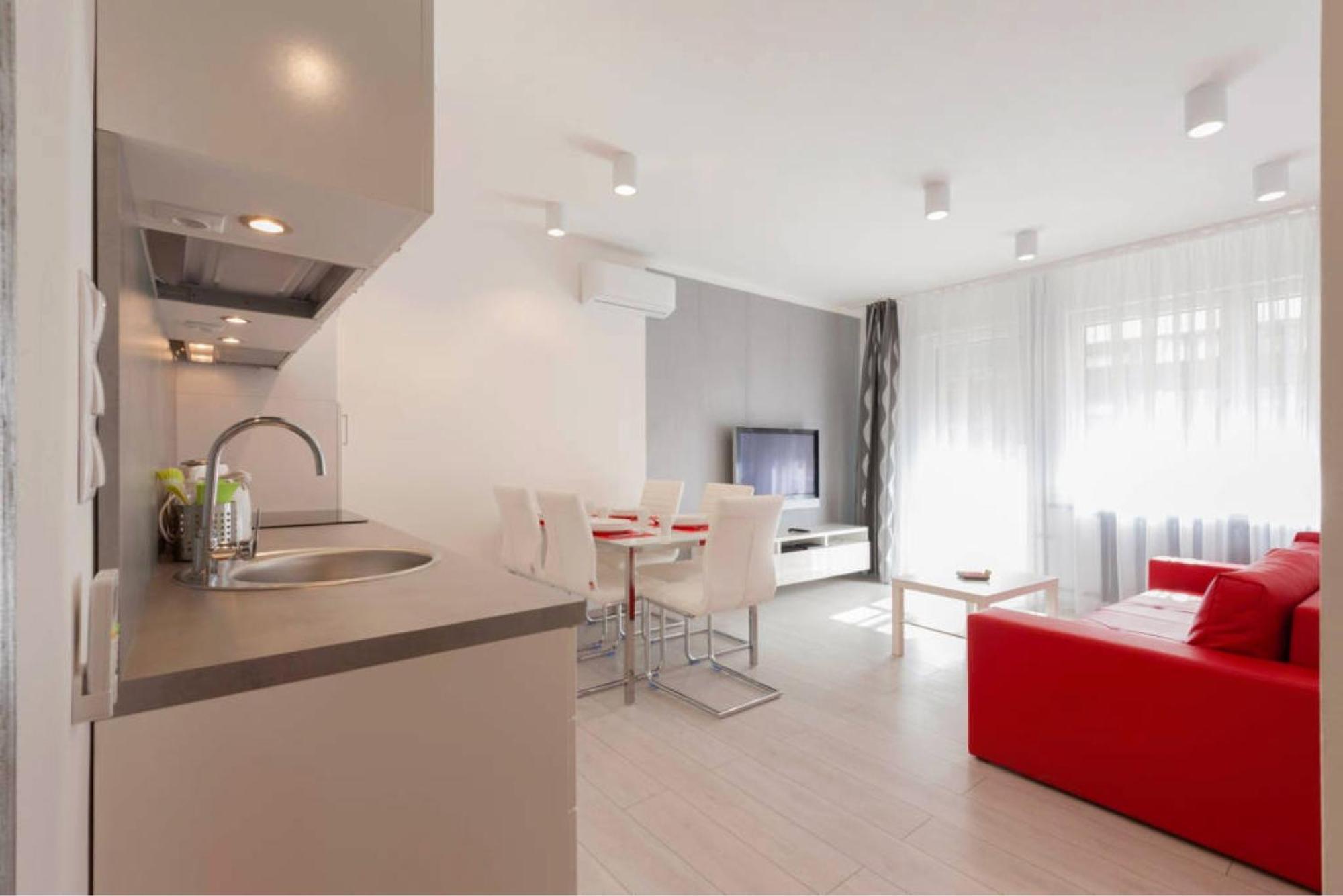 Basilica City Apartments بودابست الغرفة الصورة